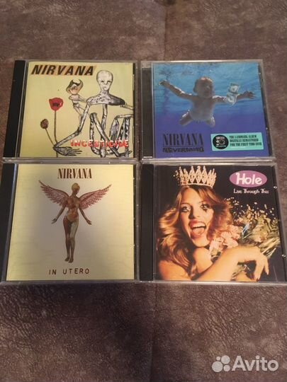 Cd диски Nirvana фирменные
