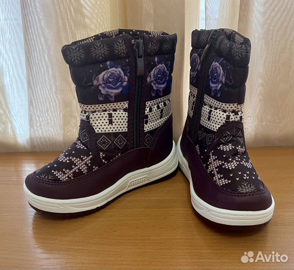 Зимние ботинки для девочки