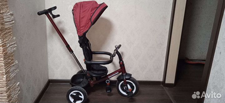 Детский велосипед с ручкой бу