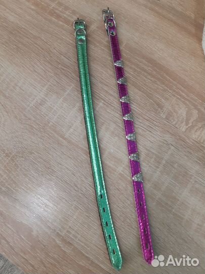 Ошейник кожаный