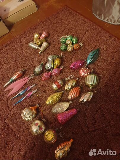 Елочные игрушки СССР