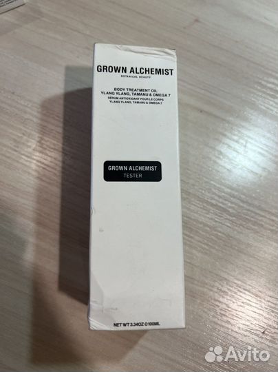 Grown alchemist масло для тела
