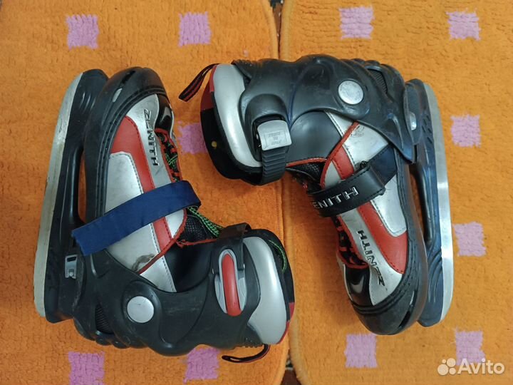 Лыжи, коньки, клюшки, шлемы