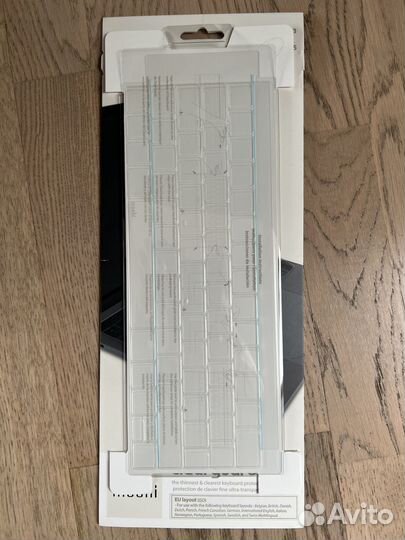 Защитная накладка Moshi ClearGuard MacBook Pro