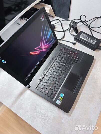 Ноутбук asus ROG GL503VS-EI037T scar black metal