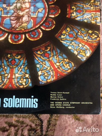 Beethoven Missa Solemnis 2 LP