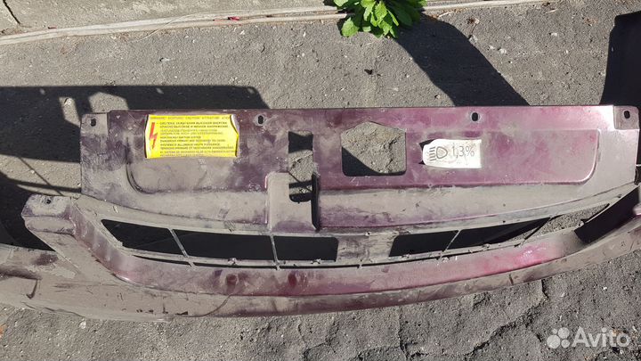 Бампер приора 1