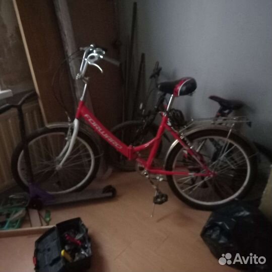 Велосипед складной взрослый форвард новый 6 тысяч