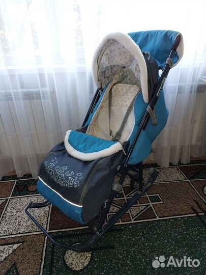 Санка коляска Ника