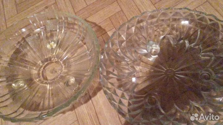 Вазочки - конфетницы стекло СССР