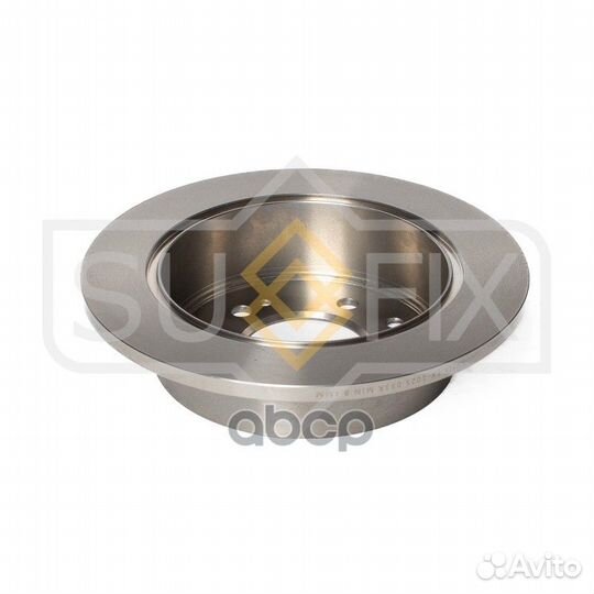 Диск тормозной (262x10) зад прав/лев FX1025