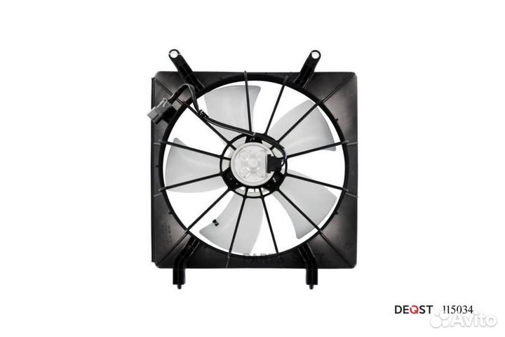 Deqst 115034 Электорвентилятор honda CR-V III (RE)