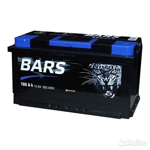 Аккумулятор bars 100Ah 770A