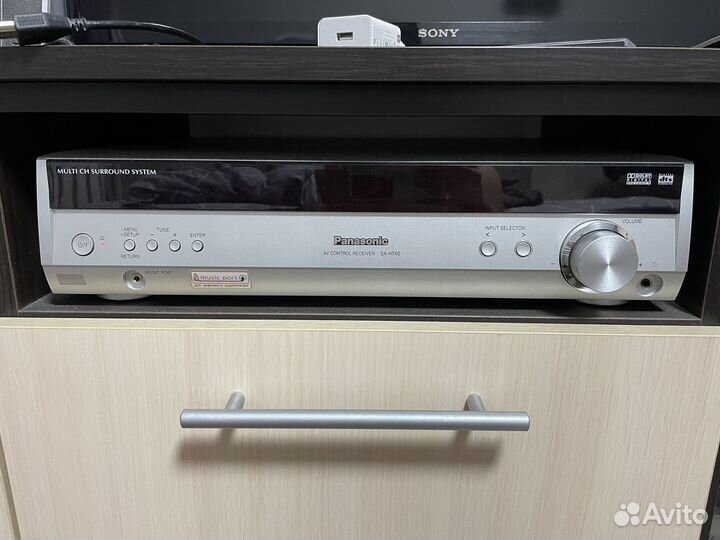 Аудио система (ресивер и колонки) Panasonic