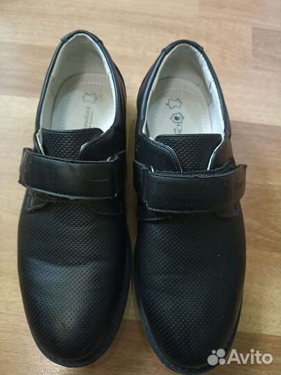 Ботинки 35-36, кожаные, лето