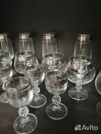 Рюмки Bohemia хрусталь водка