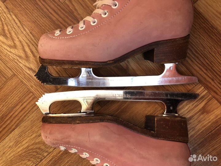 Коньки фигурные wifa 30 розовые