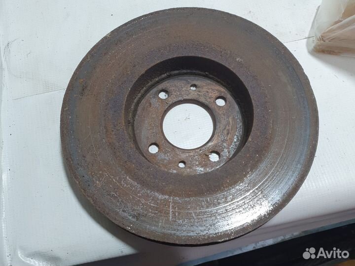 2 Диска тормозных передних Рено Лагуна 1
