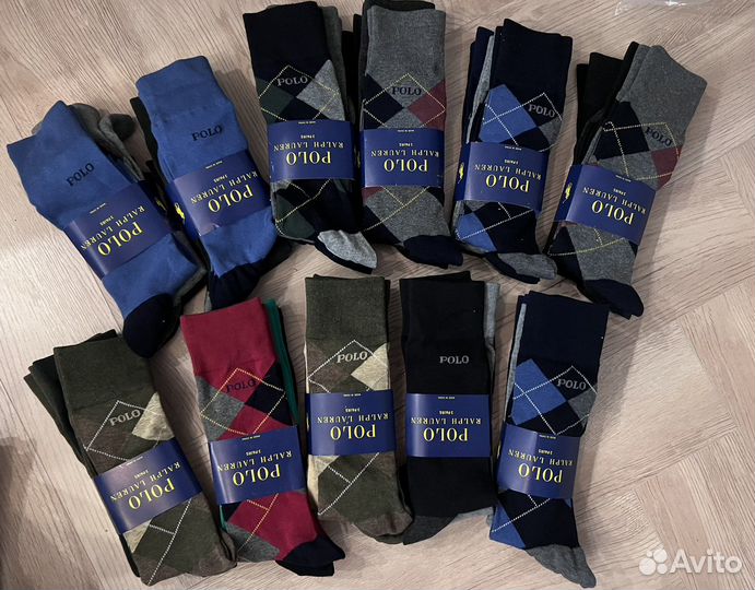 Носки мужские polo ralph lauren