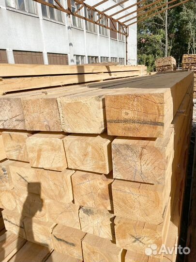Брус обрезной 150х150х6000мм с доставкой