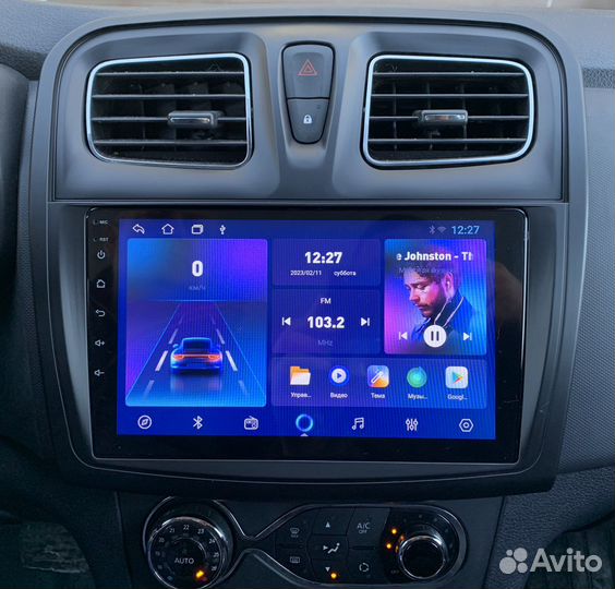 Штатная Магнитола Renault Logan 2012 Sandero 2014