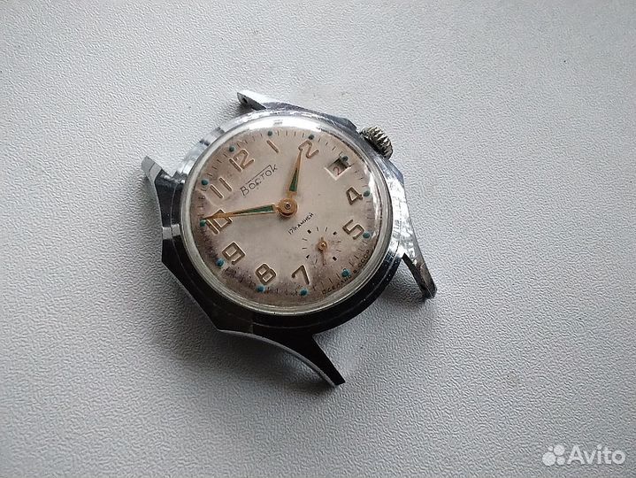 Часы Восток 2605 СССР. 1950-е. Механика