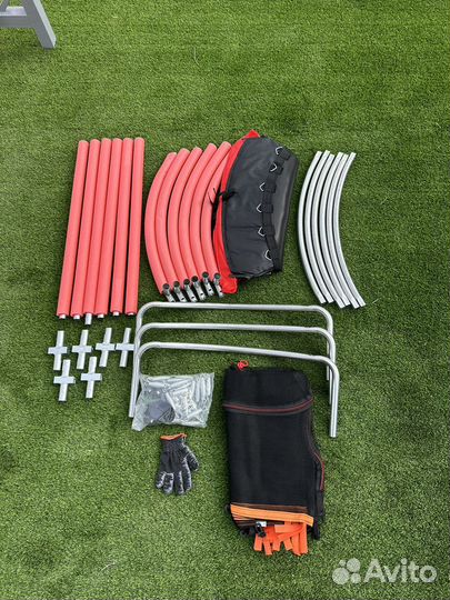 Батут детский с защитной сеткой