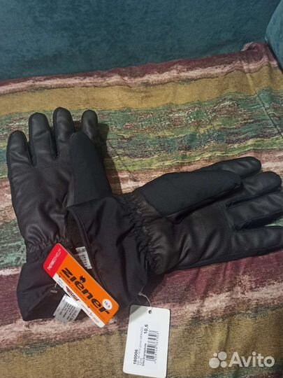 Зимние горнолыжные перчатки ziener р.10,5