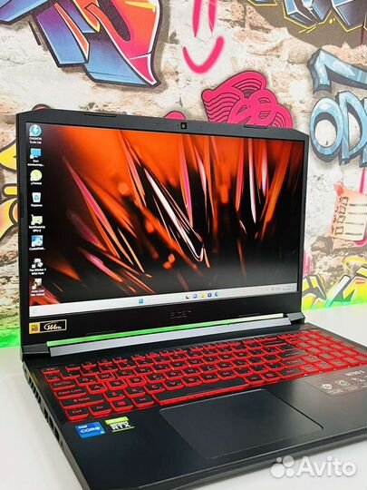Игровой ноутбук Acer Nitro i5-11400/rtx 3060