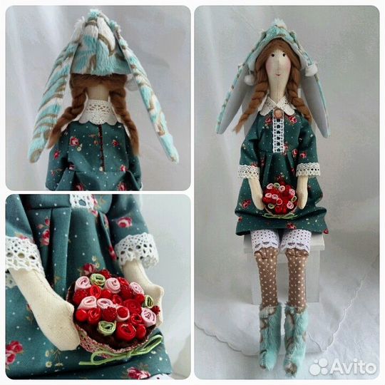 Интерьерная кукла тильда