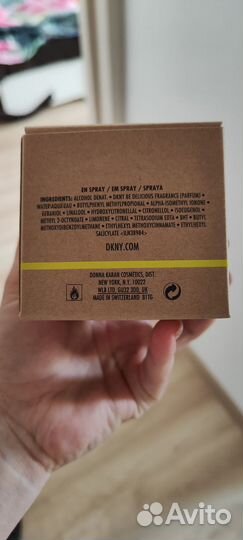 Туалетная вода Духи dkny оригинал