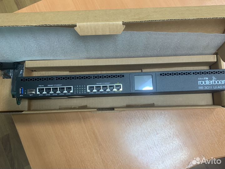 Маршрутизатор Mikrotik RB3011UiAS-RM Новый