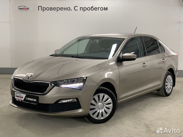 Skoda Rapid 1.6 AT, 2021, 59 427 км