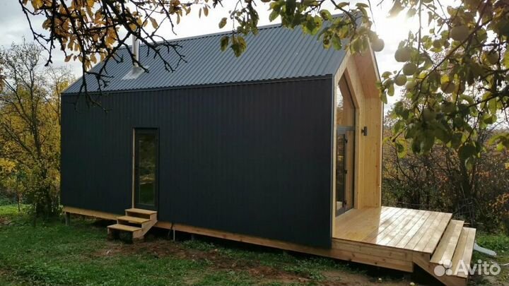 Модульный дом барнхаус