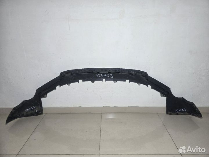 Спойлер бампера audi Q7 4L Передний