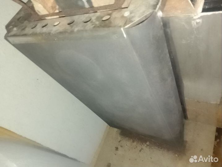 Печь для бани с баком