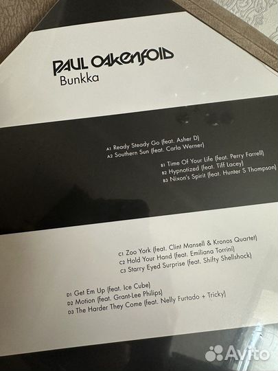 Виниловая платсинка Paul Oakenfold