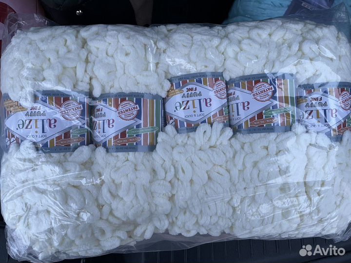 Пряжа alize puffy