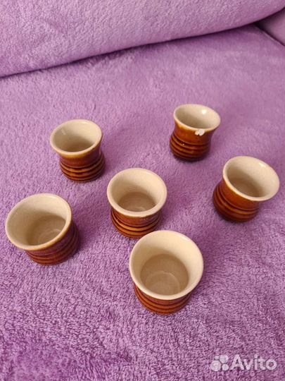 Стопки глиняные