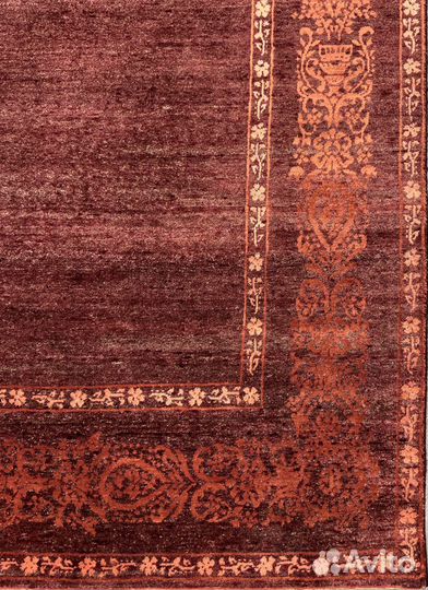 Ковер ворсовый, Индия, шерсть-шелк. 240х170 см