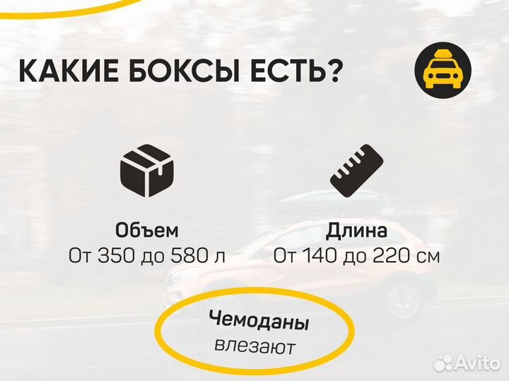 Прокат багажников на крышу С установкой