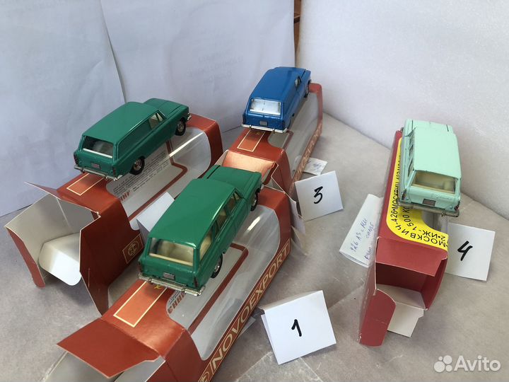 Модели автомобиляСССР1:43Москвич 426а3 434 412 408