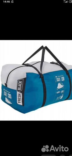 Палатка 4-местная Arpenaz 4.1 Fresh & Black