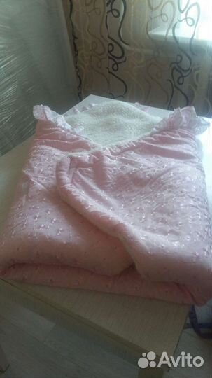 Зимний конверт для девочки