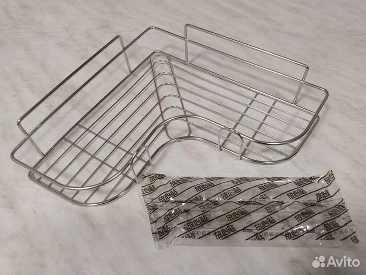 Полка угловая металлическая