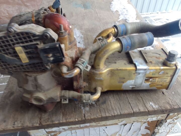 Егр и теплообменник на Cummins 3.8