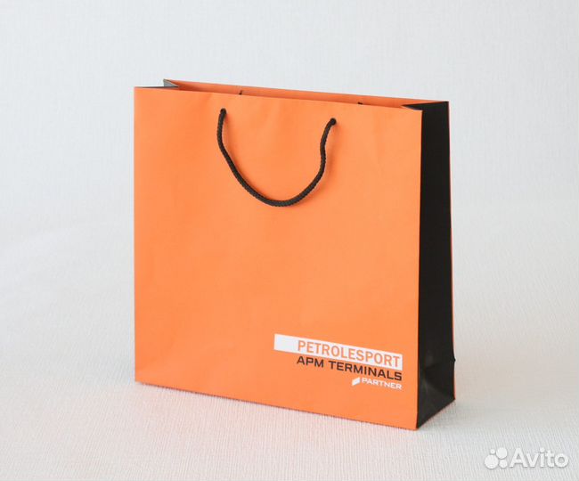 Пакеты печатные(офсетные) с логотипом бумажные