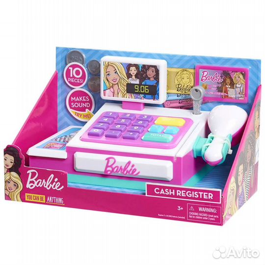 Новый кассовый аппарат Barbie оригинал