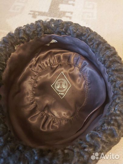 Шапка женская СССР из каракуля