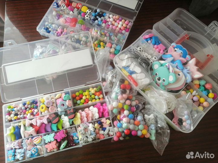 Силиконовые бусины, грызунки